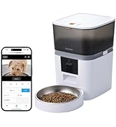 Amazon | エレコム 自動給餌器 猫 中小型犬用 4L (約2.2kg) タイマー